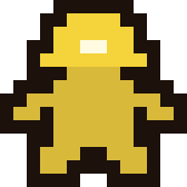 Amber, the yellow spelunker
